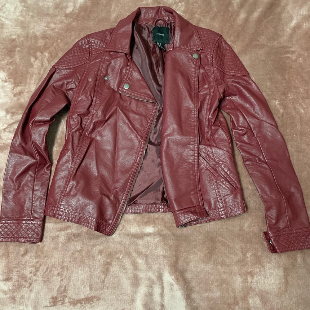 Red jacket